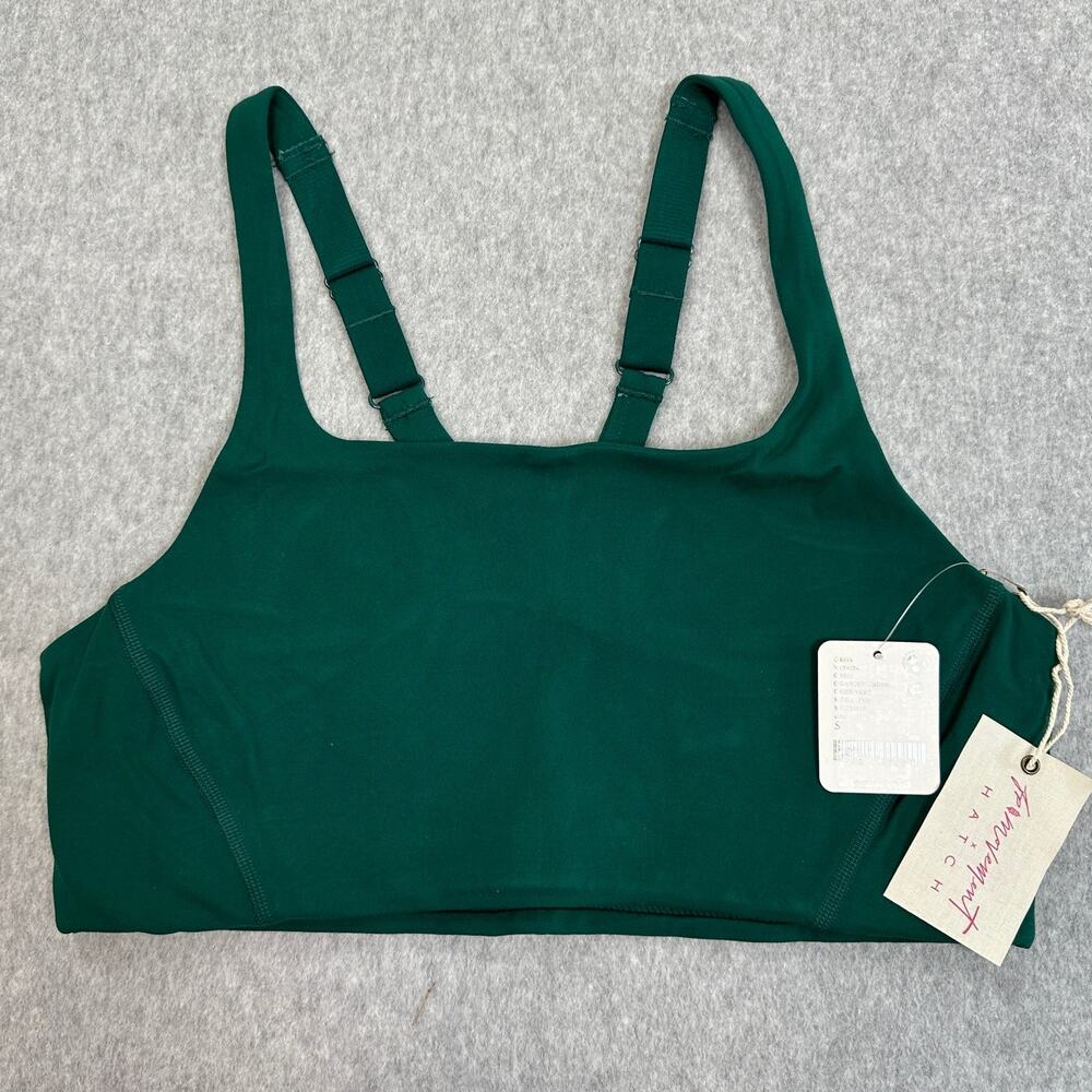Free People Movement X Hatch Maternity Bra Wmns S Green Never Better Racerback